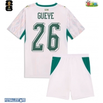 Senegal Pape Gueye #26 Hjemmedraktsett Barn VM 2026 Kortermet (+ Korte bukser)